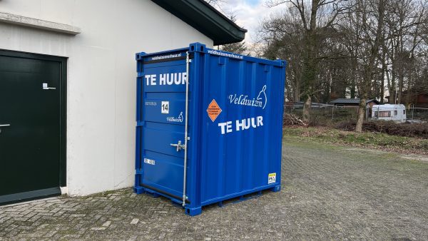 5ft container blauw